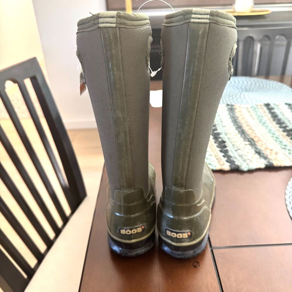 Bogs Classic High Boots Women's 6 Olive Green Waterproof